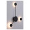 Lampa ścienna Amadeo Black Rabalux (6259)