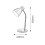 Lampa stołowa Patric Rabalux (4205)