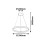 Lampa wisząca Othello Rabalux (6299)