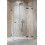 Kabina prysznicowa 100x100 Essenza Pro Brushed GunMetal KDJ Radaway (10097100-92-01R + 10098100-01-01)