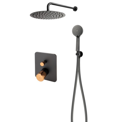 Bateria natryskowa podtynkowa 2-funkcyjna Ardesia FDESIGN (FD1-ARD-7PSET1-25)