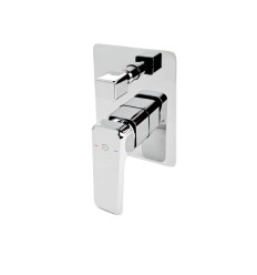 Bateria natryskowa podtynkowa 2-funkcyjna bez zestawu natryskowego Brina FDESIGN (FD1-BRN-7P-11)