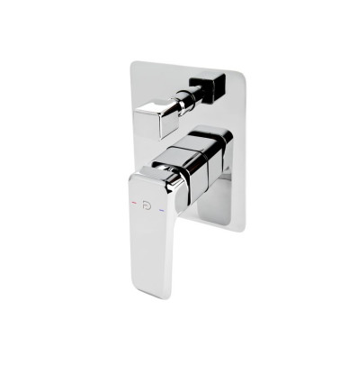 Bateria natryskowa podtynkowa 2-funkcyjna bez zestawu natryskowego Brina FDESIGN (FD1-BRN-7P-11)