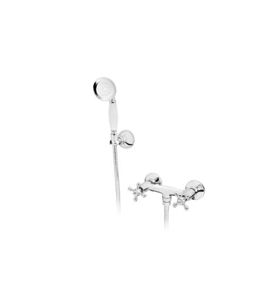 Bateria natryskowa z zestawem natryskowym Lacrima FDESIGN (FD1-LRA-77-11)