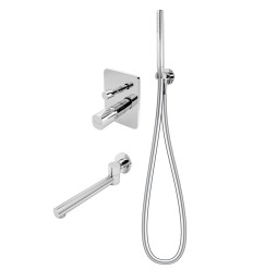 Bateria natryskowa podtynkowa Meandro FDESIGN (FD1-MDR-7PSET1-11)