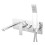 Bateria wannowa podtynkowa z zestawem natryskowym Pinea FDESIGN (FD1-PNA-11P-11)