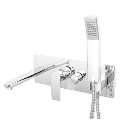 Bateria wannowa podtynkowa z zestawem natryskowym Pinea FDESIGN (FD1-PNA-11P-11)