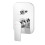 Bateria natryskowa podtynkowa Pinea FDESIGN (FD1-PNA-7P-11)