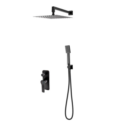 Bateria natryskowa podtynkowa 2-funkcyjna z zestawem natryskowym Seppia FDESIGN (FD1-SPA-7PSET-22)