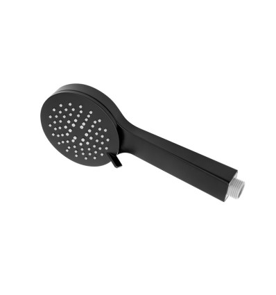 Rączka natryskowa okrągła Anima black FDESIGN (FD8-100-22)