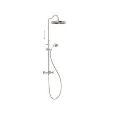 Bateria prysznicowa stal Clasic Tres (24219101AC)