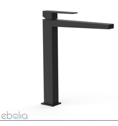 Bateria umywalkowa XXL czarny mat Slim Tres (20210305NM)