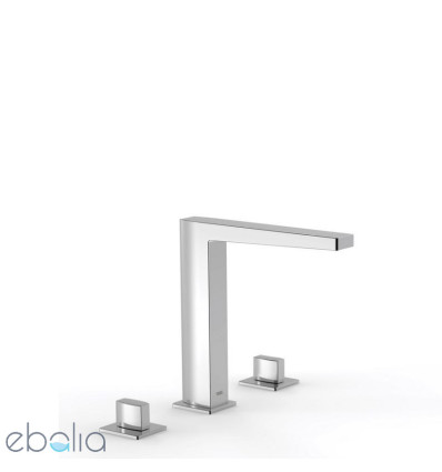 Bateria umywalkowa chrom Slim Tres (20210501)