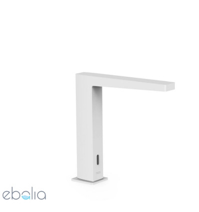 Bateria umywalkowa elektroniczna biały mat Slim Tres (20261310BM)