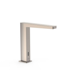 Bateria umywalkowa elektroniczna stal Slim Tres (20261310AC)
