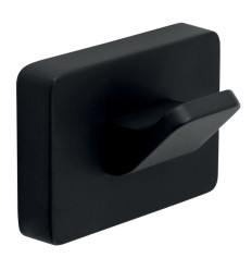GRETA wieszak pojedynczy, czarny mat Greta Black Ferro (AGR05BL)