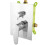 Bateria box-podtynkowa 2-funkcyjna, chrom Algeo Ferro (BAG7P2BOX)
