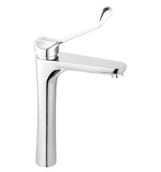 Bateria umywalkowa nablatowa, chrom Algeo Medico Ferro (BAGM2L)