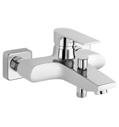 Bateria wannowa bez zestawu natryskowego, chrom Algeo Square Ferro (BAQ1)
