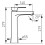 Bateria umywalkowa nablatowa, chrom Algeo Square Ferro (BAQ2L)