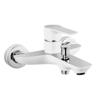 ADORE bateria wannowa, biały / chrom Adore White-chrome Ferro (BDR1)