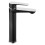 ADORE bateria umywalkowa nablatowa, czarny / chrom Adore Black-chrome Ferro (BDR2LBLC)
