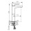ADORE bateria umywalkowa nablatowa, czarny / chrom Adore Black-chrome Ferro (BDR2LBLC)