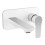 ADORE bateria umywalkowa podtynkowa, biały / chrom Adore White-chrome Ferro (BDR3PA)