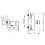 ADORE bateria natryskowa bez zestawu natryskowego, czarny / chrom Adore Black-chrome Ferro (BDR7BLC)