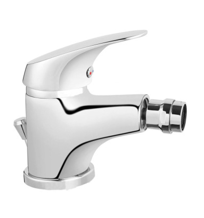 Bateria bidetowa, korek automatyczny z tworzywa, chrom Ferro One Ferro (BFO6)