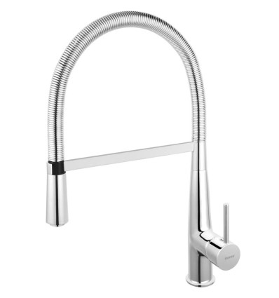 Bateria zlewozmywakowa stojąca z regulatorem Cold Start, chrom Sonata Ferro (BNA4)