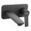 STRATOS bateria umywalkowa podtynkowa, czarna Stratos Black Ferro (BSC3PABL)