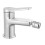 Bateria bidetowa, korek automatyczny metalowy, chrom Stratos Ferro (BSC6)