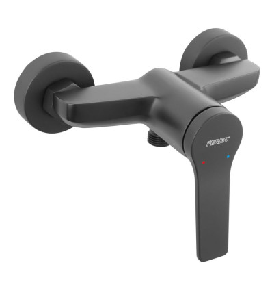 STRATOS bateria natryskowa bez zestawu natryskowego, czarna Stratos Black Ferro (BSC7BL)