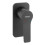 STRATOS bateria natryskowa podtynkowa, 1-funkcyjna, czarna Stratos Black Ferro (BSC7PABL)