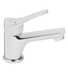 Bateria umywalkowa stojąca, korek z tworzywa click-clack, chrom Stillo Ferro (BSL2)
