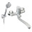 Bateria wannowa z wylewką 350mm z zestawem natryskowym, chrom Stillo Ferro (BSL55A)
