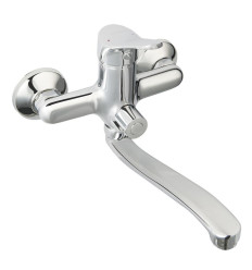 Bateria wannowo - umywalkowa z wylewką 350mm bez zestawu natryskowego, chrom Stillo Ferro (BSL5A)
