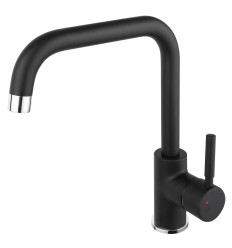 RATIO bateria zlewozmywakowa stojąca, czarna Ratio Black Ferro (BTI4BL)