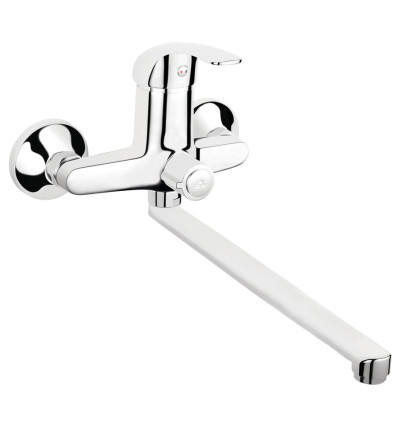 Bateria wannowa z wylewką 350mm bez zestawu natryskowego, chrom Vasto Ferro (BVA5A)