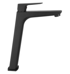 VITTO VL bateria umywalkowa nablatowa, czarna Vitto Black Verdeline Ferro (BVI2LVLBL)