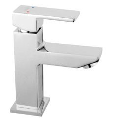 LB bateria umywalkowa stojąca, korek z tworzywa click-clack, chrom Zicco Ferro (BZI2-LB)