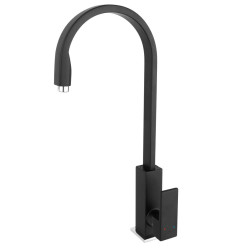 ZICCO bateria zlewozmywakowa stojąca, czarna Zicco Black Ferro (BZI4BL)