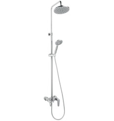 Zestaw natryskowy z baterią wannową BAG13U, chrom Algeo Ferro (NP78-BAG13U)