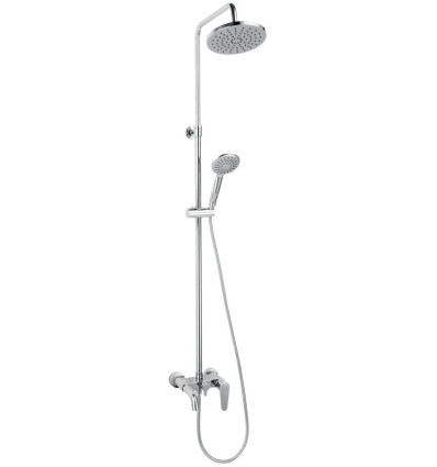 Zestaw natryskowy z baterią wannową BAG13U, chrom Algeo Ferro (NP78-BAG13U)