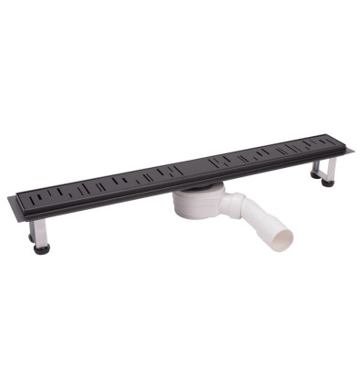 Odpływ liniowy 70cm, czarny Ora Ferro (OL1-70-BL)
