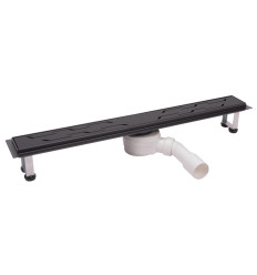 Odpływ liniowy 70cm, czarny Ferro (OL70-BL)