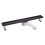 Odpływ liniowy pod płytkę 70cm, czarny Ferro (OLP1-70-BL)