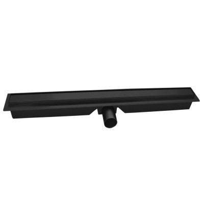 Odpływ liniowy 70cm, czarny Slim Pro Ferro (OLSP1-70-BL)