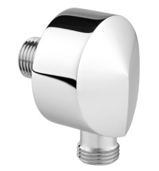 Przyłącze kątowe do węża natryskowego 1/2", chrom Ferro (PKN11)